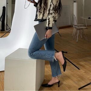 ARITZIA DENIM FORUM HI-RISE STRAIGHT LEG ARLO JEANS 🌀 SIZE 24